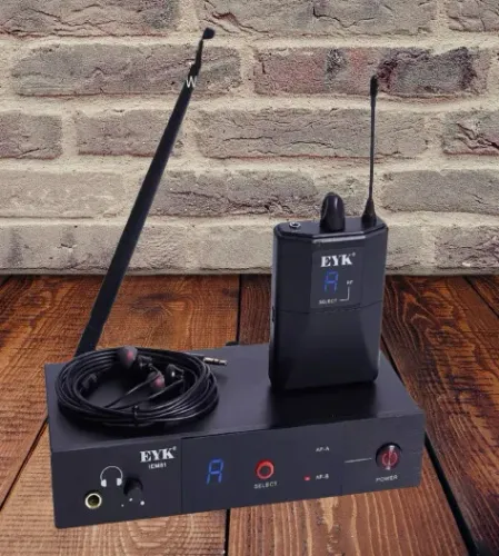Transmissor e Receptor Monitor de Palco En Iar