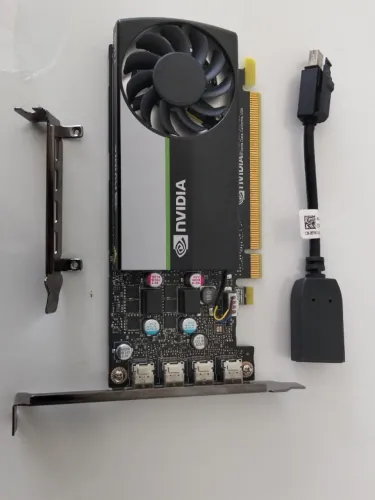 Placa De Vídeo Rtx T1000 4gb Profissional E Gamer