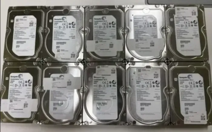 LOTE KIT 10 HD 3.5" SEAGATE 500GB de 7.200 RPM, com garantia, para computador, vídeo Game