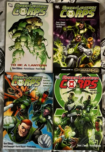 [DC] Pacote Lanterna Verde - Green Lantern Corps com 4 TPBs (Lanterna Verde)
