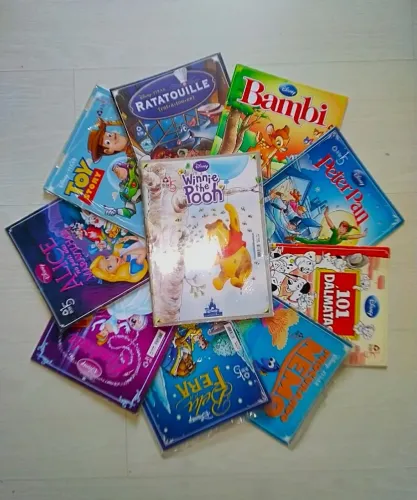 GIBI COLEÇÃO DISNEY FILMES CLÁSSICOS EM QUADRINHOS 10 VOL OPORTUNIDADE EXCELENTE PRESENTE
