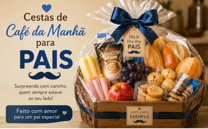 CESTA DE CAFE DA MANHÃ