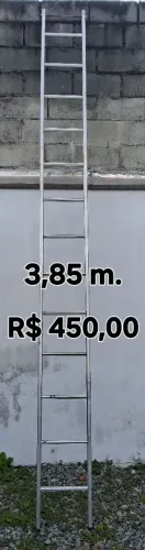Escada de alumínio