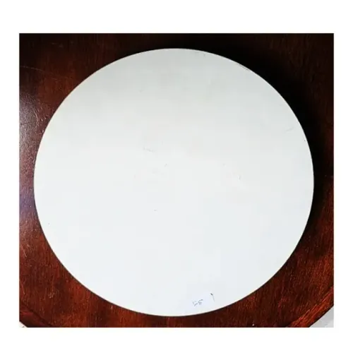 Bailarina Giratoria branca Em Mdf 33 Cm De Diametro 