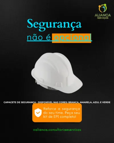 CAPACETE DE PROTEÇÃO - OBRA CLASSE B COM CARNEIRA
