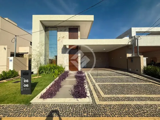 Casa Térrea 3 Suítes no Condomínio Jardins Bolonha codigo: 306532