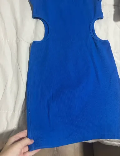 Vestido azul P Zara