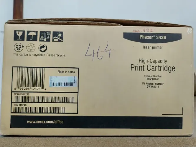 Cartucho Toner Xerox Phaser 3428 Novo na Caixa