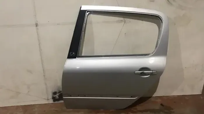Porta T/e Peugeot 307 2008 Esquerdo Prateado