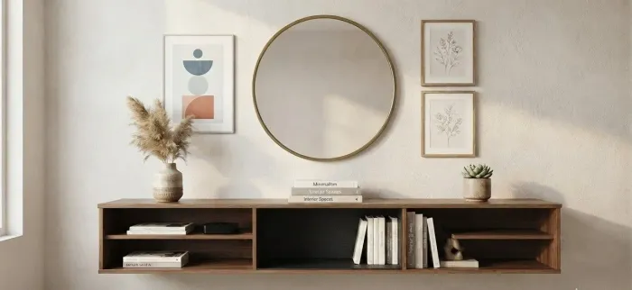 Rack de parede - Altura - 28 cm/largura 1,80cm