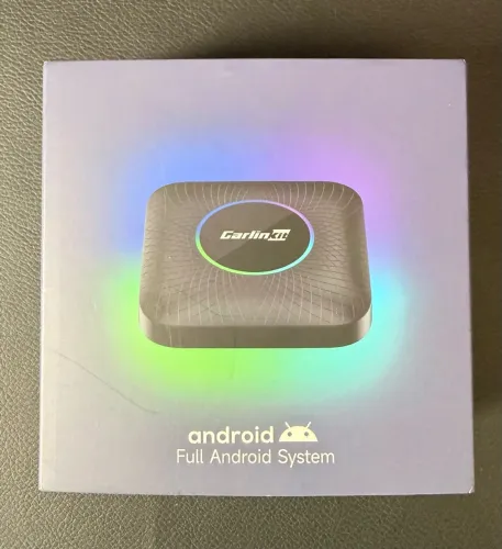 Carlinkit TBOX Ambient 8GB RAM / 128GB - Android, CarPlay e Android Auto