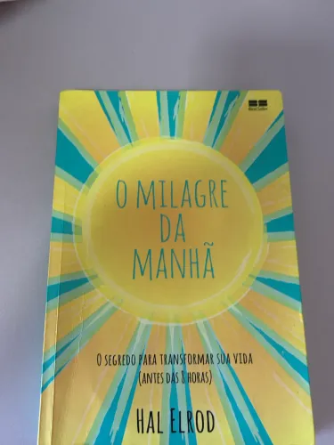 Livro O Milagre da Manhã | Excelente Estado ? R$ 35