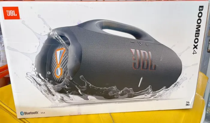 JBL BOOMBOX 4 / LACRADA / NOTA FISCAL/ 1 ANO DE GARANTIA