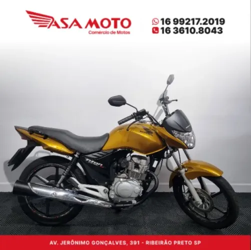 TITAN 150 EX 2013 AMARELA