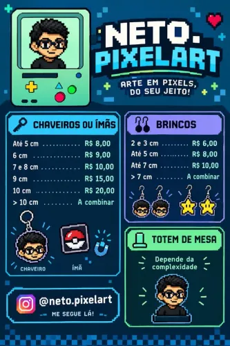 Pixel Art com Hama Beads