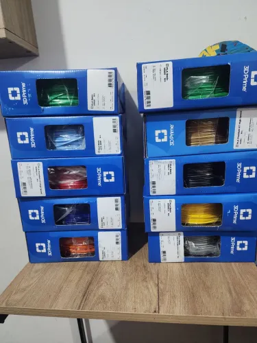 Filamentos PLA para impressão 3D
