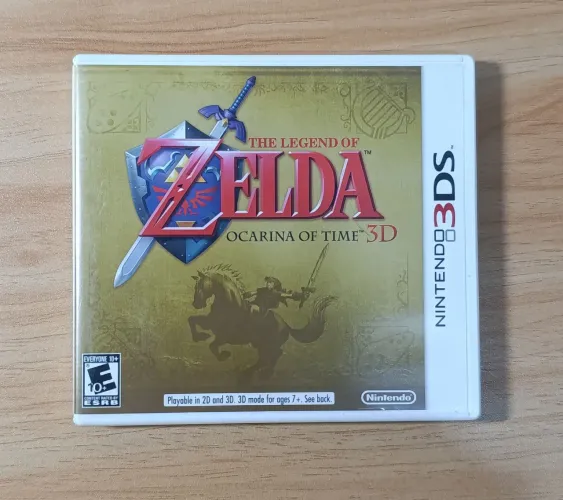 Jogo The Legend Of Zelda Ocarina Of Time 3d Nintendo 3ds Original