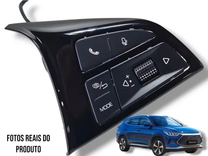 Botão Comando Direito Volante Multimídia Byd Song Plus 2024
