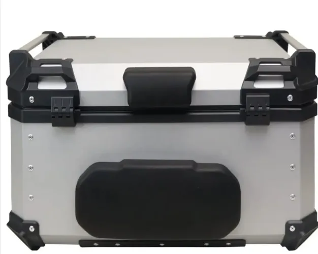 Bau trazeiro moto de aluminio 64l