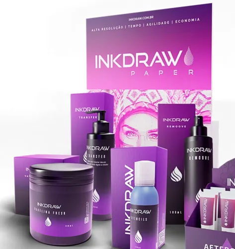 Tinta decalque Inkdraw Stencils