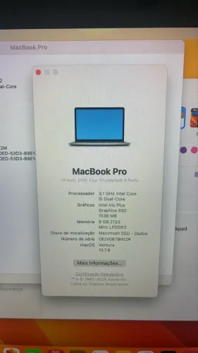 MacBook Pro com Touch Bar