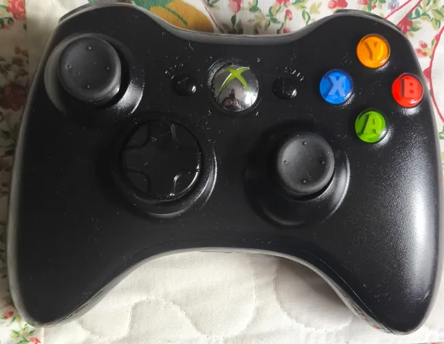 Excelente controle original de Xbox 360 (perfeito estado)