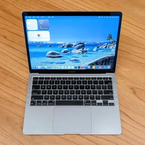 Apple MacBook Air M1 8GB 256GB SSD Cinza-Espacial Completo Na Caixa Bateria 91% 130 Ciclos
