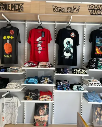 Camisetas Piticas Geek Anime Unisex Infantil e Adulto - Lote Estoque de Loja