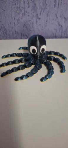 Polvo articulado impressão 3D