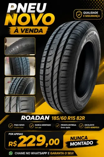 Pneu 185/60 R15 Roadan Novo