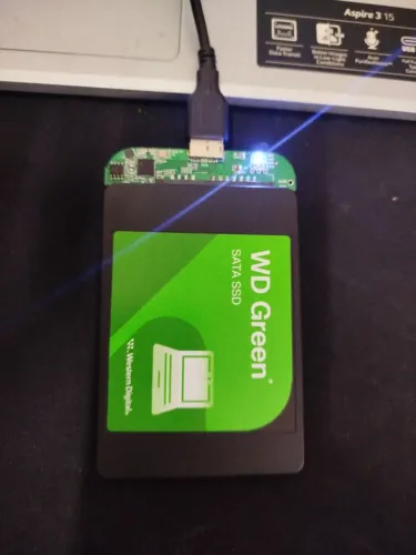 SSD 1tb wd Green excelente estado