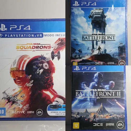 3 Jogos Star Wars PS4 em Promoção