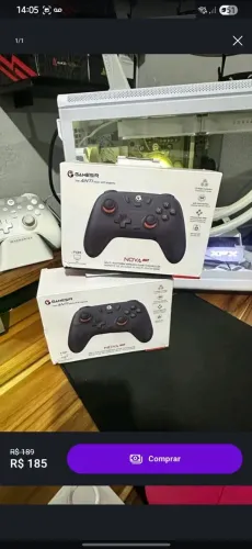 Controle GameSir Nova Lite - NOVO LACRADO (Aceito Cartão)