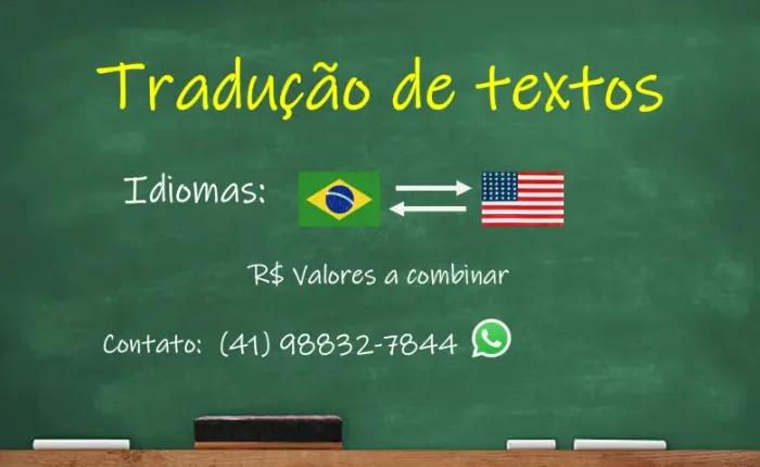 Tradução de Textos - Português / Inglês