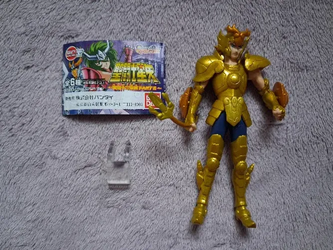 Figura gashapon Dohko de Libra, Saint Seiya, Cavaleiros do Zodiaco, HGIF, Japão