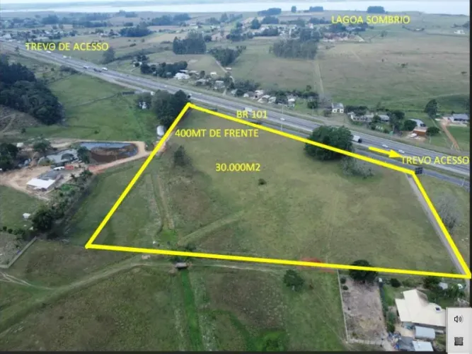 TERRENO NA MARGEM BR 101 OPORTUNIDADE EXCLUSIVA