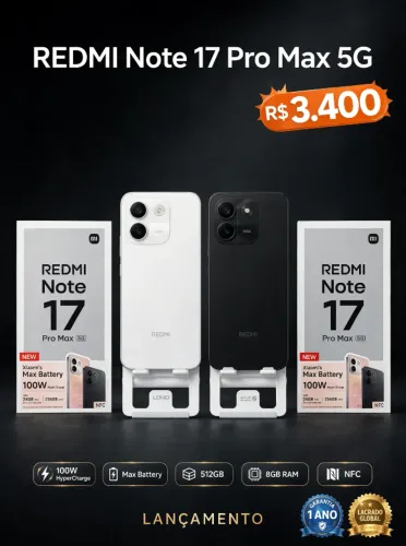 Redmi note 17 pro Max 512/16 ram