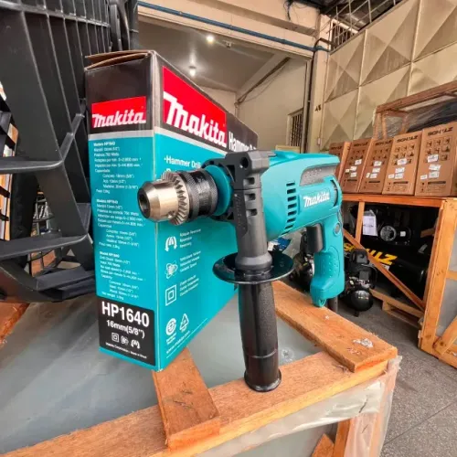 FURADEIRA MAKITA HAMMER DRILL HP1640 - 16MM (5/8")
