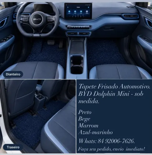 TAPETE KAPAZI BYD MINI DOLHPIN
