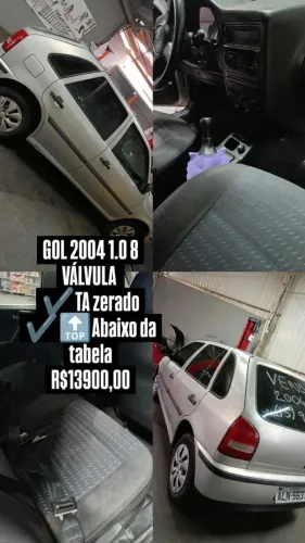 Volkswagen Gol Geração III City 1.0 MI 8V Gasolina Mec. 4P 2004