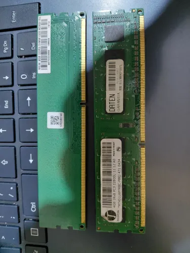 Memórias 2 e 4gb DDR3