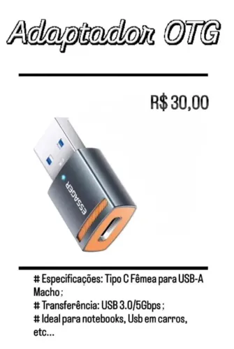 Adaptador OTG 