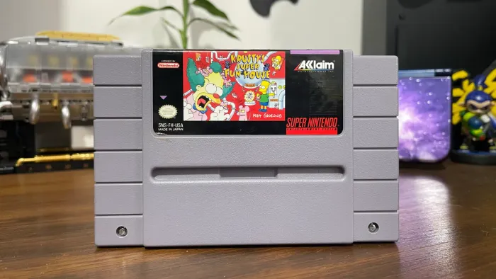 Krustys Super Fun House Original Super Nintendo 