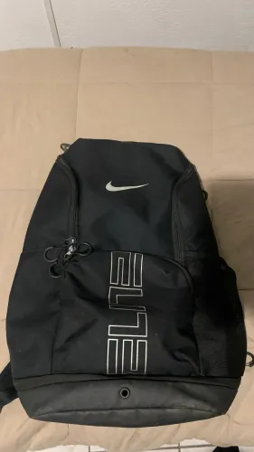 Nike Mochila unissex Varsity Elite Prata Metálica, One Size