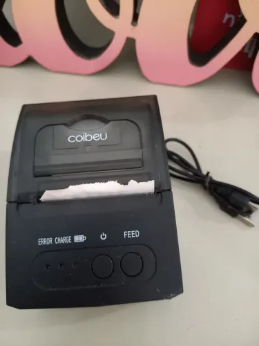 Mini impressora térmica modelo POS- 5811DD largura do papel 58mm