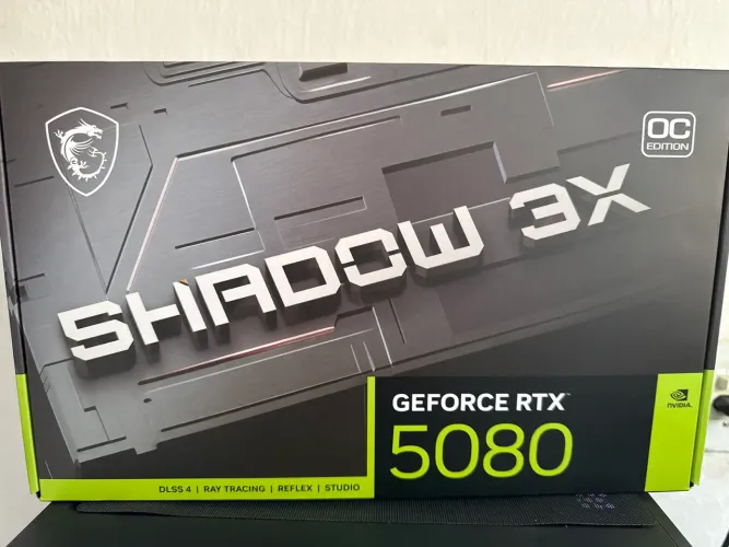 RTX 5080 MSI SHADOW 3x