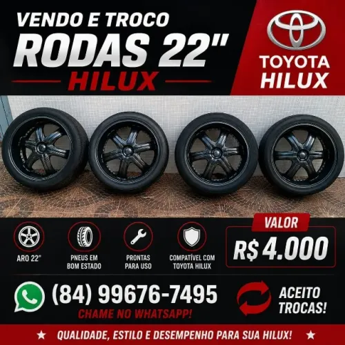 Rodas 22 da Hilux