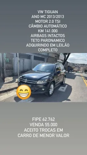 Volkswagen Tiguan 2.0 TSI 16V 200cv Tiptronic 5P 2013