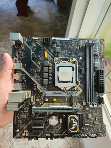 Placa mãe H310m LGA 1151 + Processador intel core i3 de 8ª geração