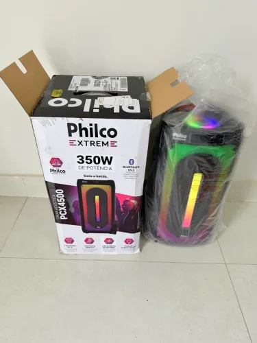 Caixa de som Philco 3500wts nova